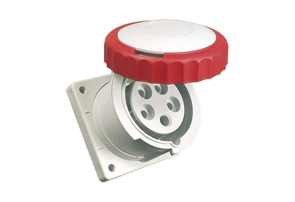 CEE BASE EMP.3P+N+T 380V 16A ROJO IP67