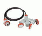 CEE 3CETAC 3P+T 16A IP67 2M