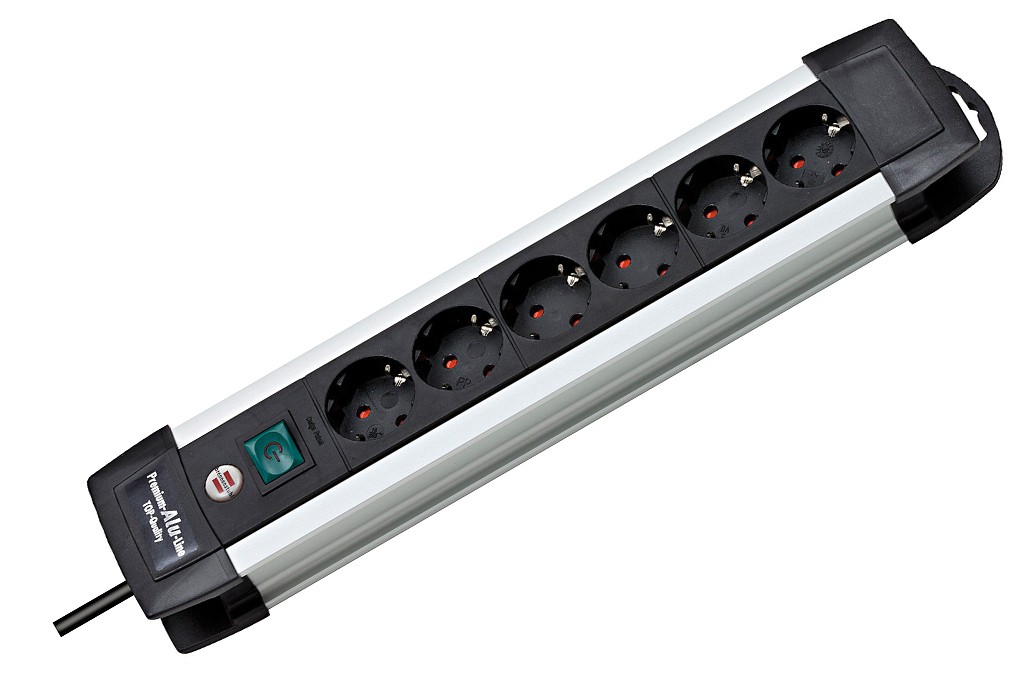 ENCHUFE ALULINE 6B+INT+3M