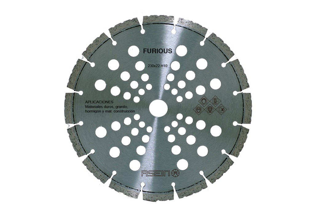 DISCO DIAM. FURIOUS D.230MM