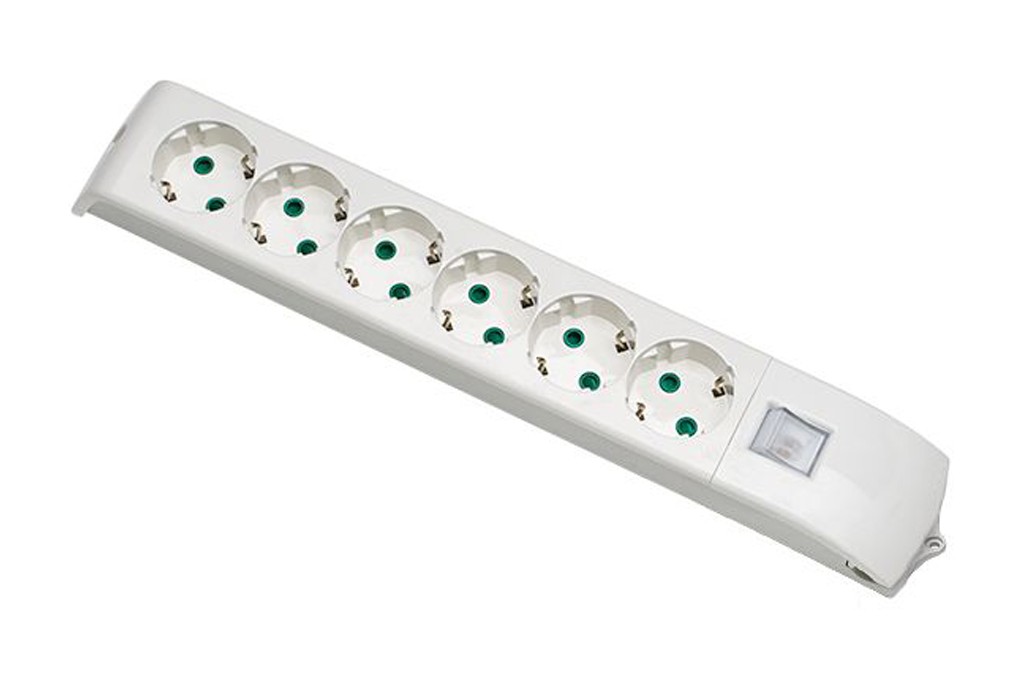 MULTIENCHUFE FIDO 6B SIN CABLE C/INT#