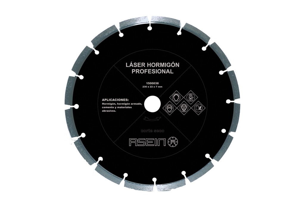 DISCO DIAM.HORMIGON PROF D.115MM