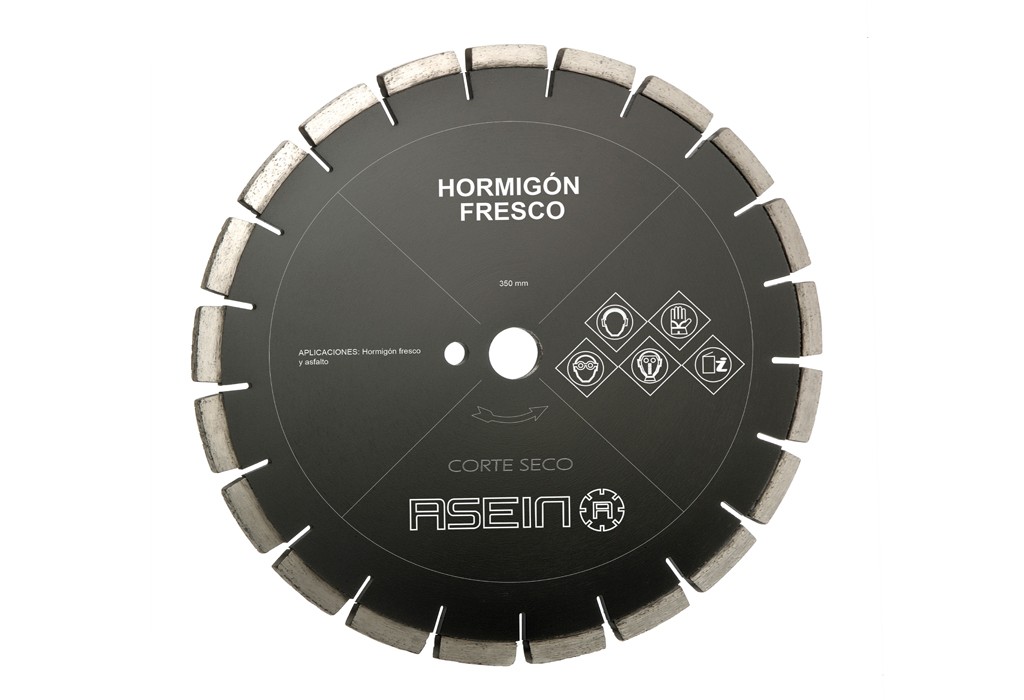 DISCO DIAM. HORMIGON FRESCO D.350MM