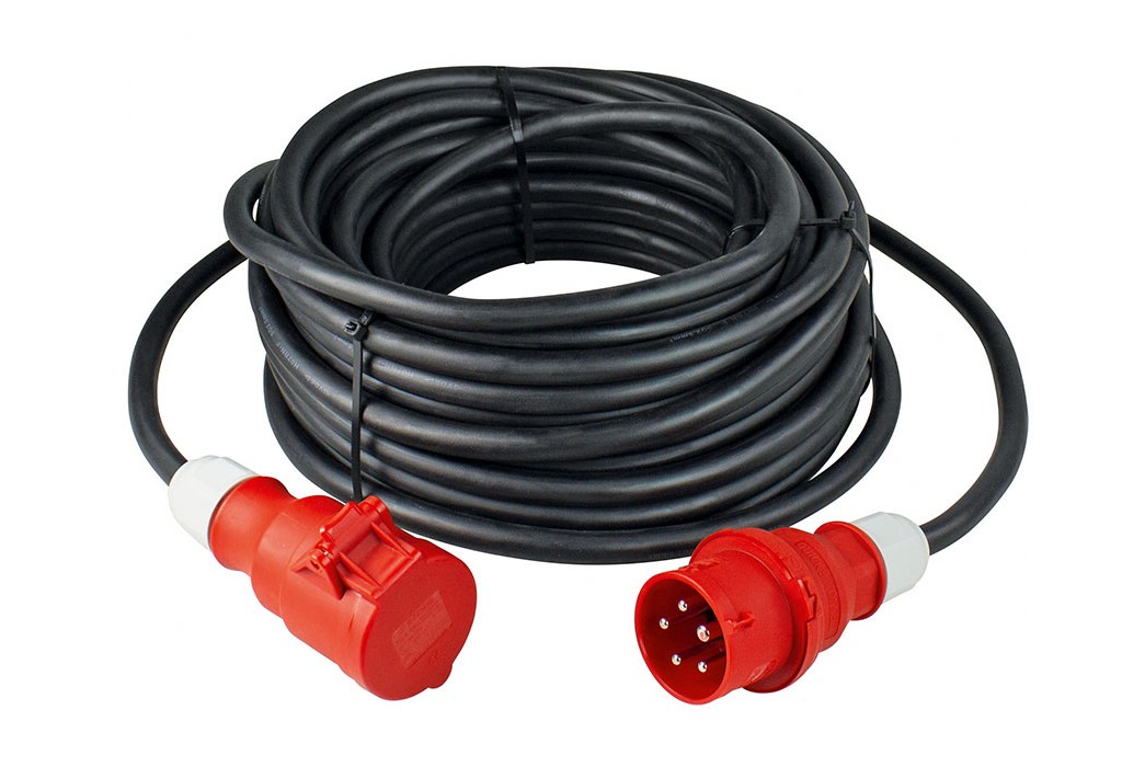 EXTENSION CABLE CEE 25M H07RNF5G2,5 IP44