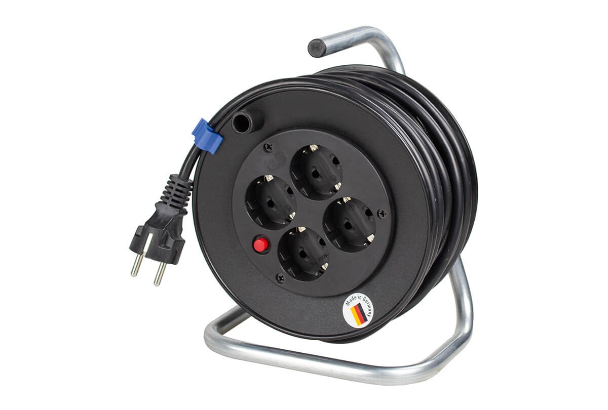 TAMBOR DE CABLE 15M H05VV 3X1,5MM+DSS