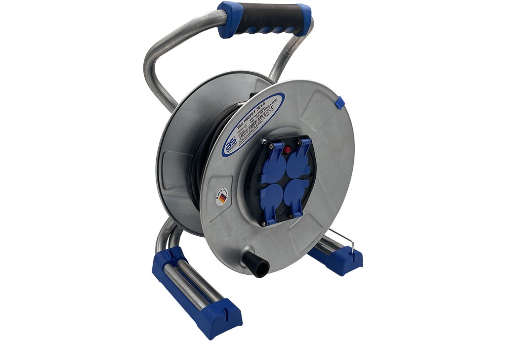 TAMBOR DE CABLE ACERO 25M H05VV 3X1,5MM