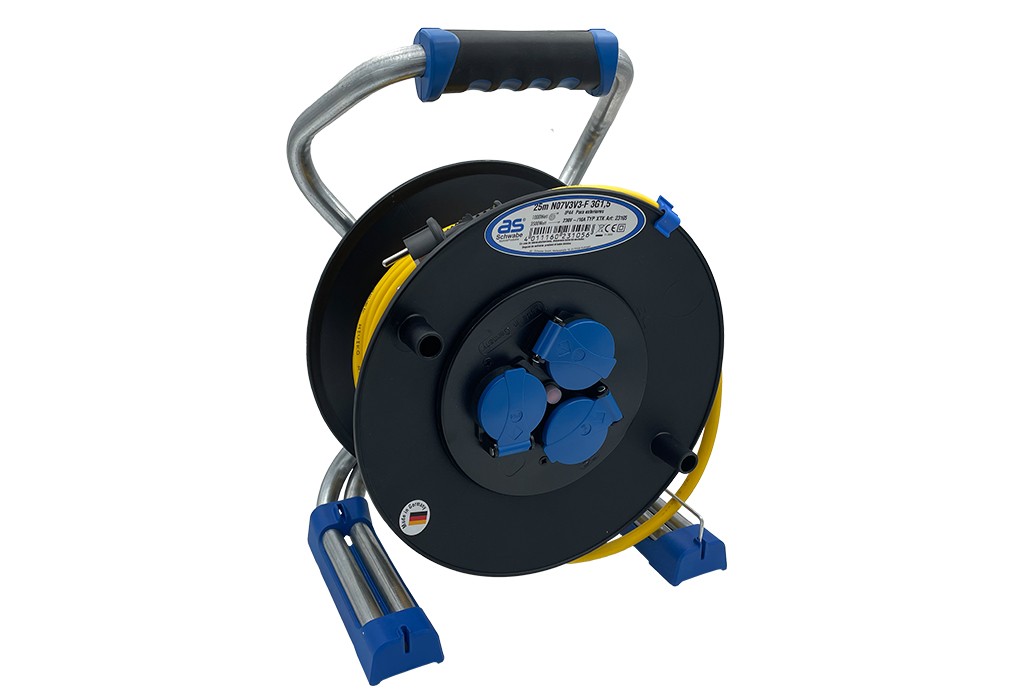 TAMBOR DE CABLE 25M N07V3V3 F3G1,5 IP44