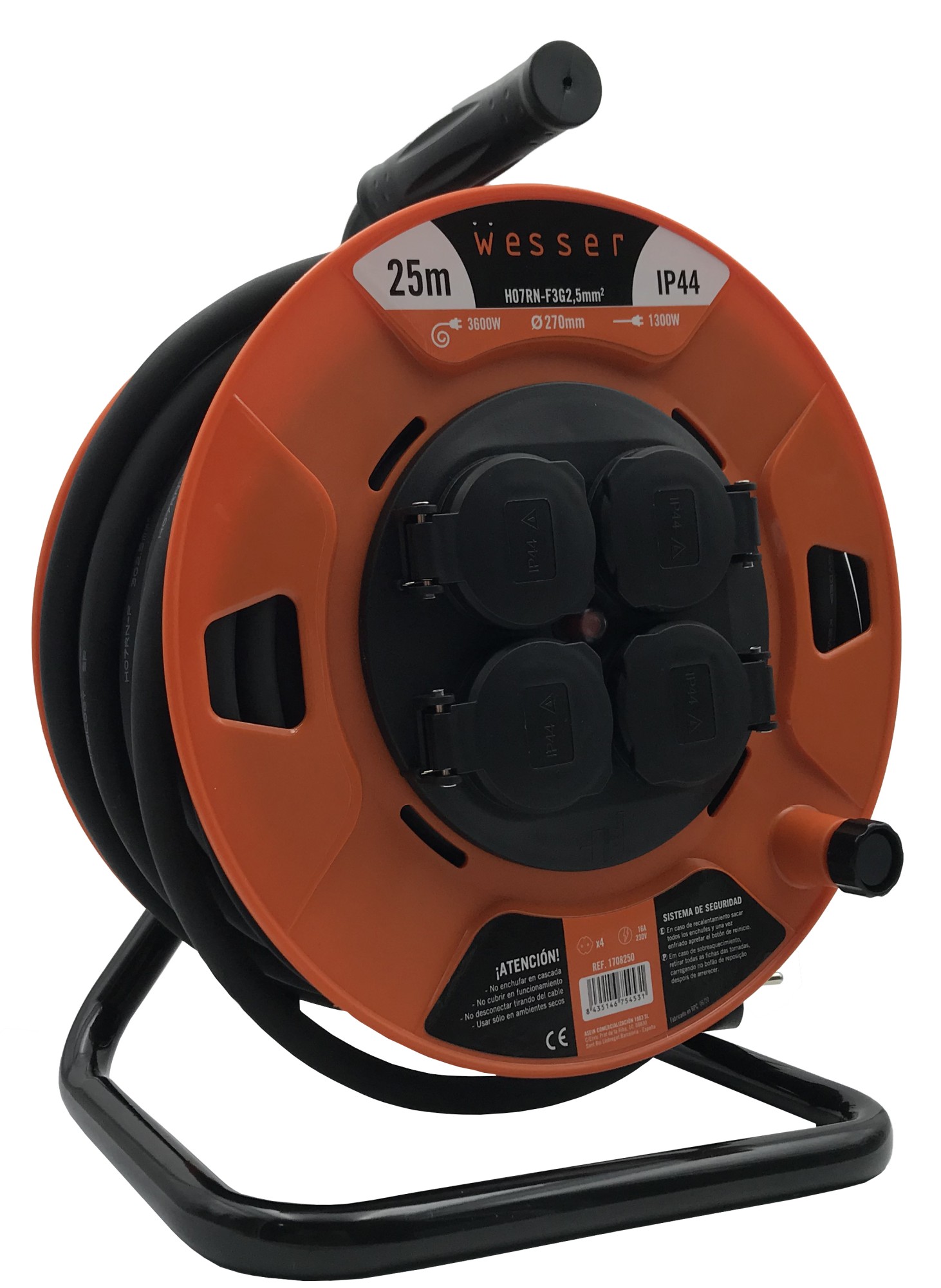 TAMBORES 25M H07RN-F3G2.5 C/TAPA