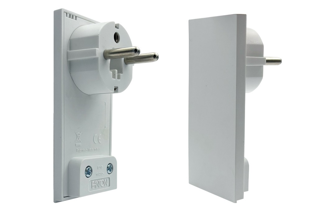 DOMESTICO CLAVIJA PLANA BLANCA