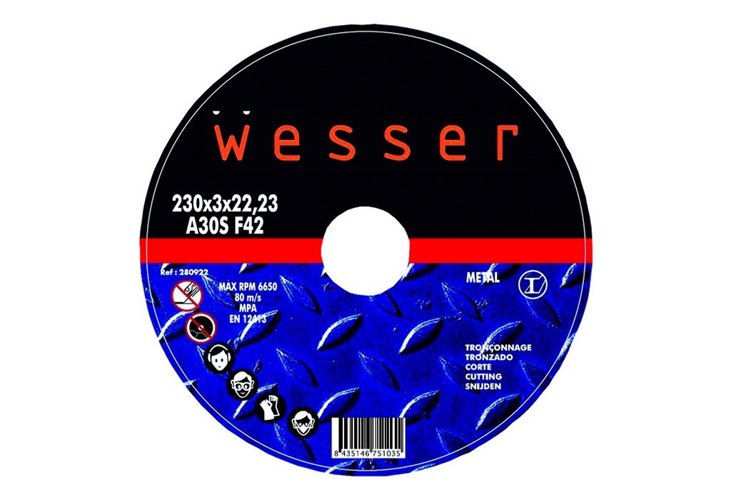 DISCO CORTE LONG LIFE METAL 230X3,2X22,2FG