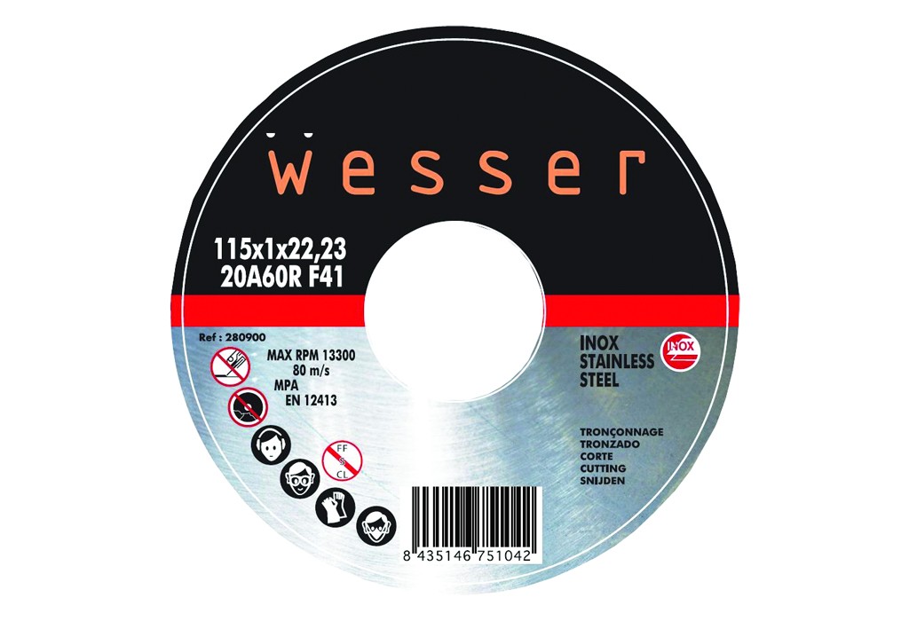 DISCOS ABRASIVOS FINO 115X1X22,2