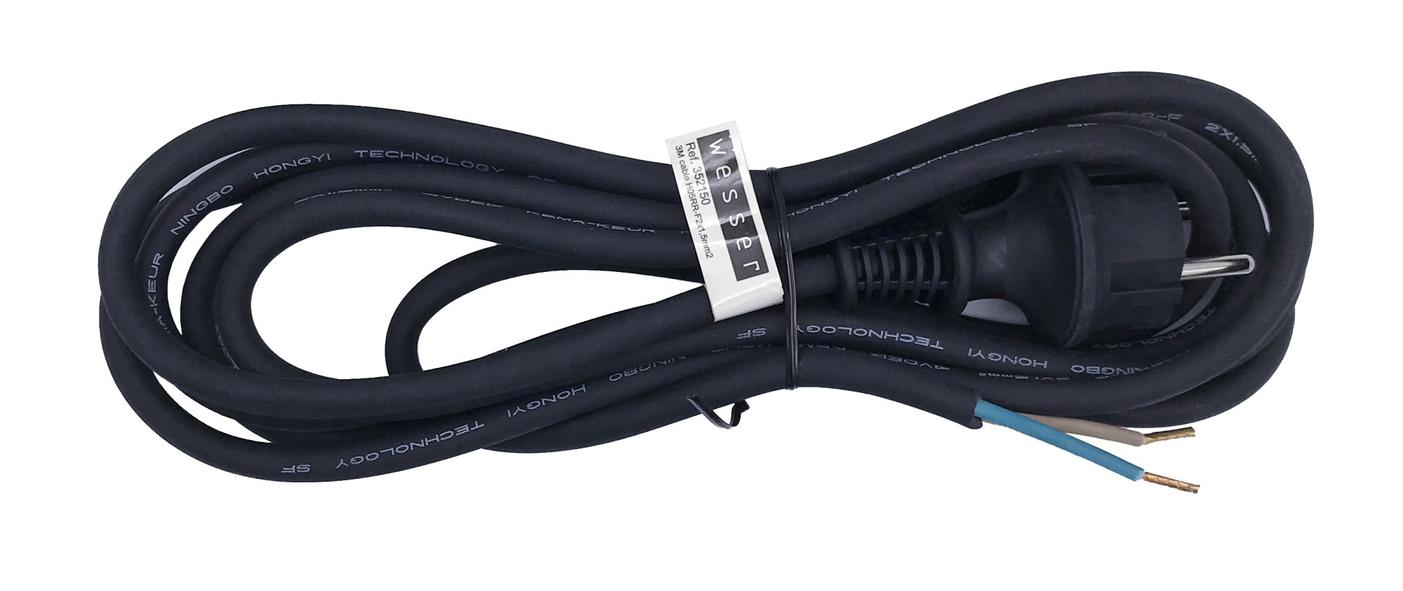 CABLES H05RR-F2X1MM2 1000W 3M