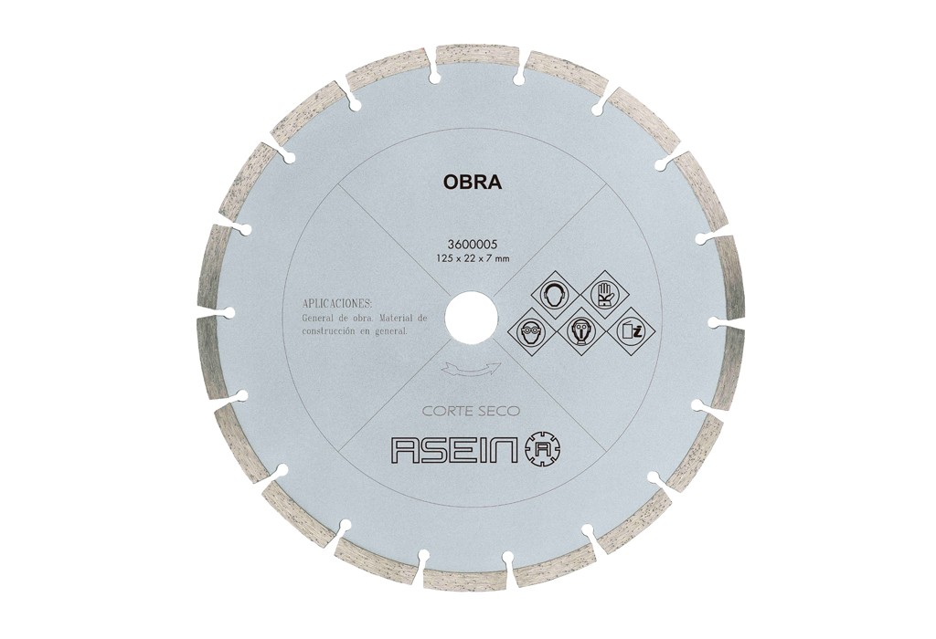 DISCO DIAM. OBRA D.115MM