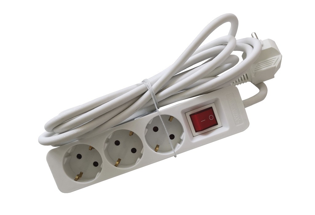 ENCHUFES ECO 3B+INT+3M BLANCO #