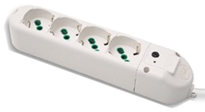 ENCHUFES 4 B. BCO PROTECC S/INT