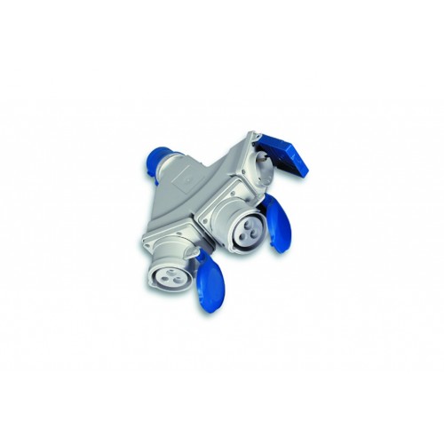 ENCHUFE 2CETAC-1SCHUKO 2P+TA