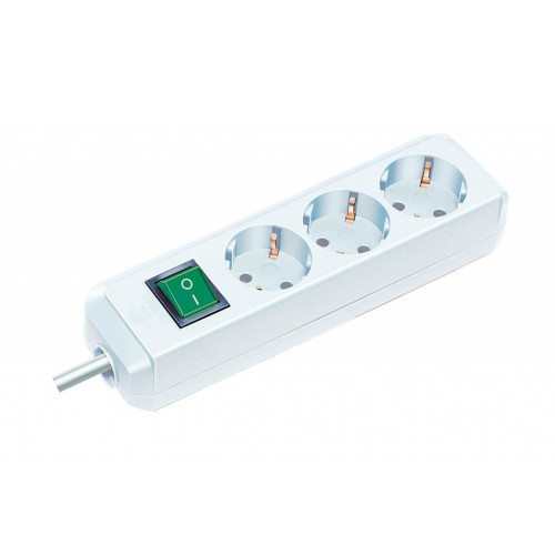 ENCHUFE ECO 3B+INT+1,5M BLANCO
