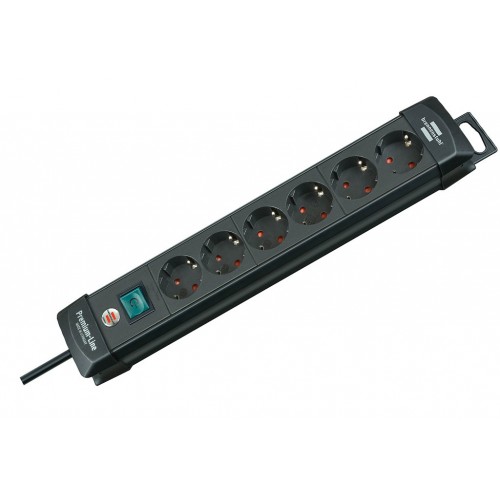 ENCHUFE PREMIUM 6B+INT+3M NEG/NE