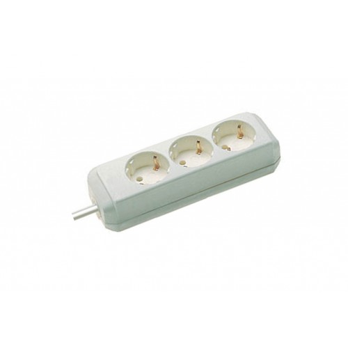 ENCHUFE ECO 3B+1,5M BLANCO