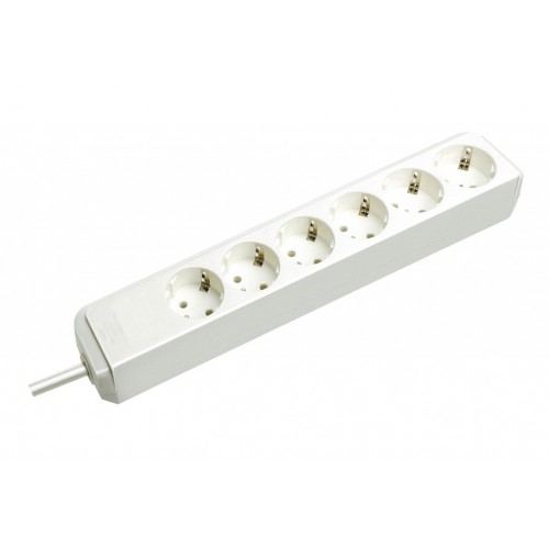 ENCHUFE ECO 6B+1,5M BLANCO