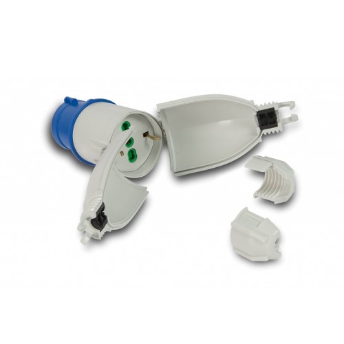 ENCHUFE ADAPT.2P+T=SCKO IP44