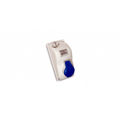 ENCHUFE BASE EMP2P+T 220V32A AFG