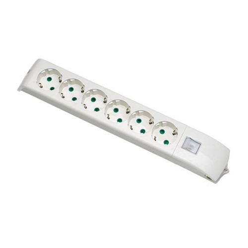 MULTIENCHUFE FIDO 6B SIN CABLE C/INT#