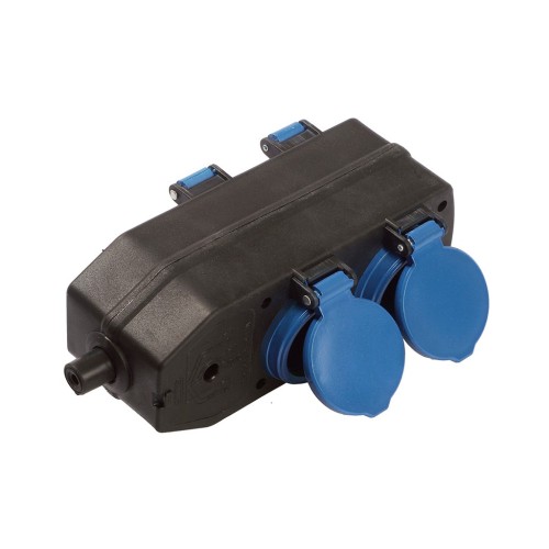 CLAVIJA BASE CUADRUPLE PLAS IP44