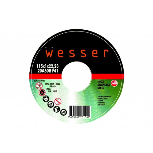 DISCOS ABRASIVOS FINO 125X1X22,2