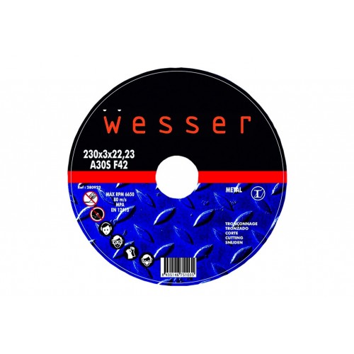 DISCOS ABRASIVOS DS MT230X6X22.2"280171