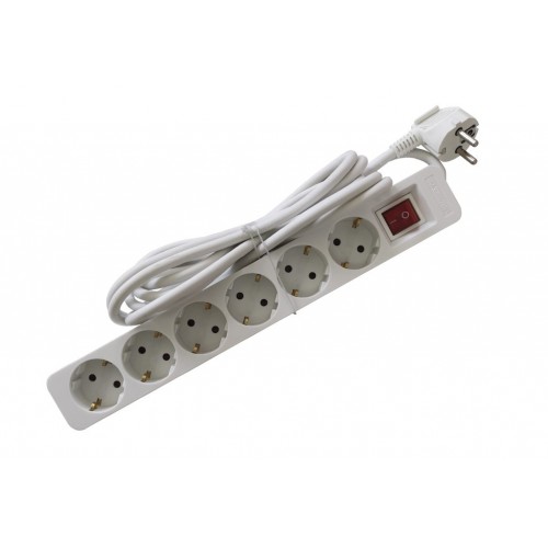 ENCHUFES ECO 6B+INT+3M BLANCO #