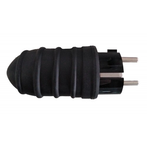 ENCHUFE CLAVIJA CAUCHO 230V/16A