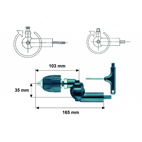 ACCESORIOS CODO 360ºC/PORTA S/LLAVE