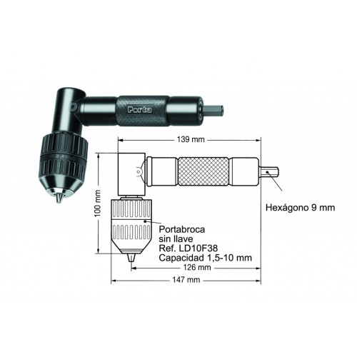 ACCESORIOS CODO 90ºC/PORTA S/LLAVE