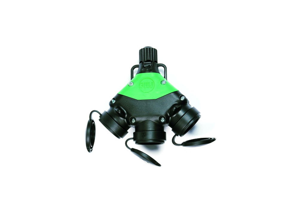 ENCHUFE GOMA BASE TRIPLE 230V/16A