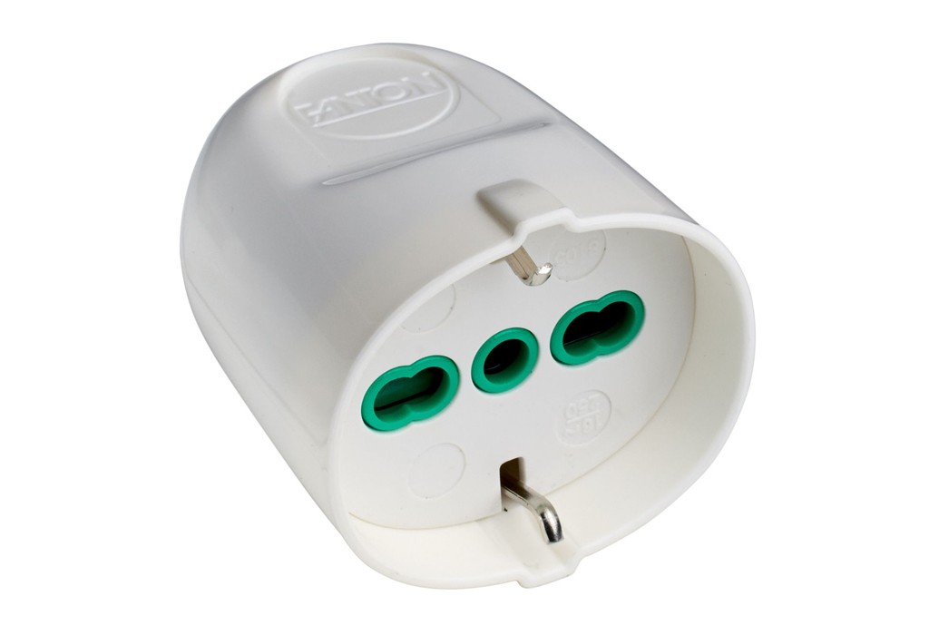 DOMESTICO BASE 2P+T 16A BL CORTO