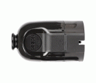 DOMESTICO BASE 2P+T 16A NEGRA