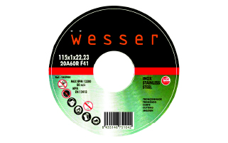 DISCO ABRASIVO INOX FINO