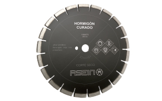 DISCO DIAMANTE HORMIGÓN CURADO