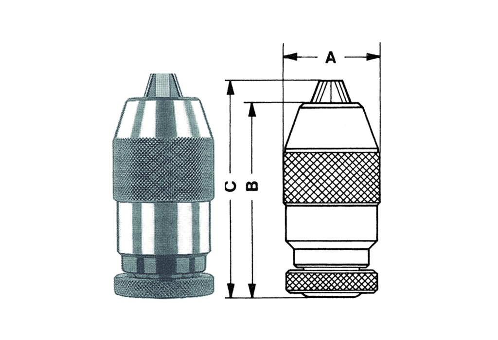 PORTABROCAS AUT.SUPER 0-10MM.JACOBS 2