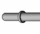 PUNTERO NEUMATICO 25 X 75 MM