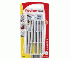 Taco-clavo fischer N 6 x 60/30 S con cabeza avellanada galvanizada