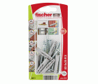 Taco universal Fischer UX 6 x 35 RS K con reborde y tornillo