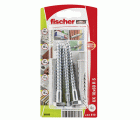 Taco universal Fischer UX 10 x 60 RS K con reborde y tornillo