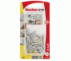 Taco de expansión Fischer SX 4 x 20 KP con reborde, paquete pequeño