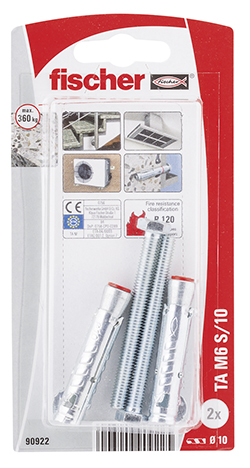 fischer Anclaje de servicio pesado TA M6 S/10 K NV