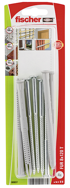 Fijación para marcos fischer FUR 8 x 120 T K