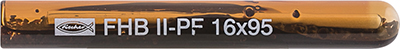 fischer Cápsula de Resina FHB II-PF 16 x 95 HIGH SPEED