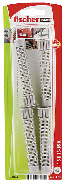 Manguito para anclajes de inyección fischer FIS H 16 x 85 K K SB-card