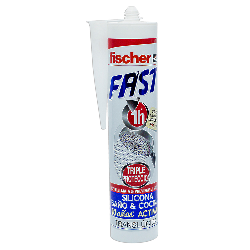 fischer SILICONA FAST 280ML TRANS